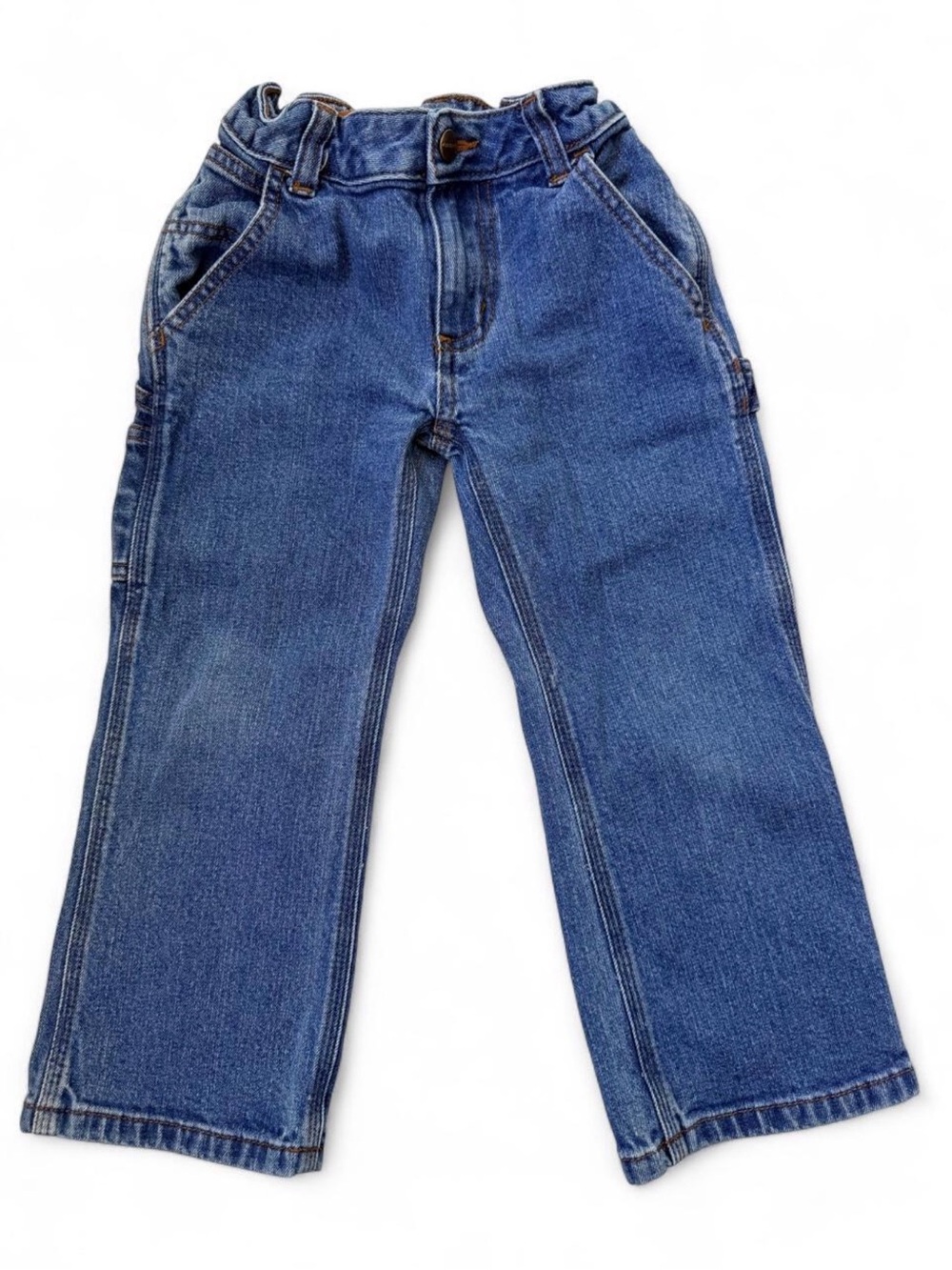 Carhartt Kids Dark Blue Straight-Leg Jeans